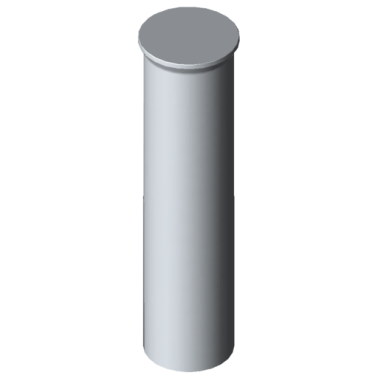 Präz.-Schneidstempel DIN 9861, HSS-D 17 mm x 71 mm