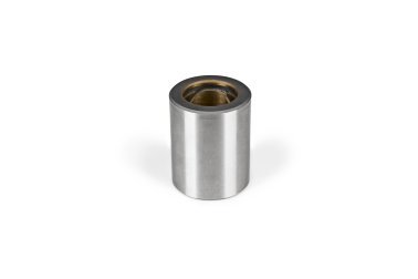 Führungsbuchse, bronzeplattiert,  16 x 28 / 47 mm