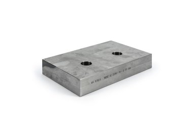 Deckleiste, Stahl, VDI 3357, L x b x s = 250 x 100 x 25 mm
