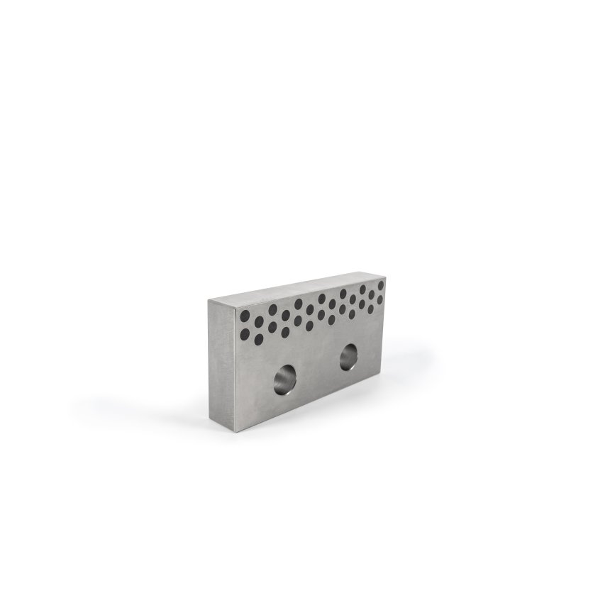 Deckleiste, BmF, VDI 3357, L x b x s = 250 x 125 x 30 mm