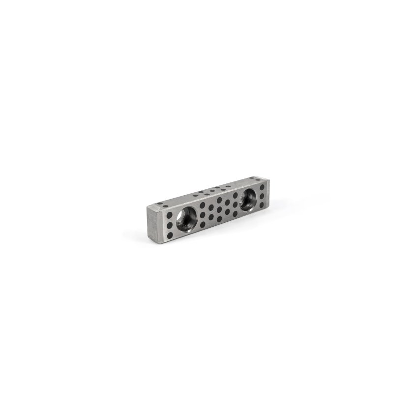 Führungsleiste mit 2 Gleitflächen, BmF, VDI 3357, 60 x 125 x 30 mm