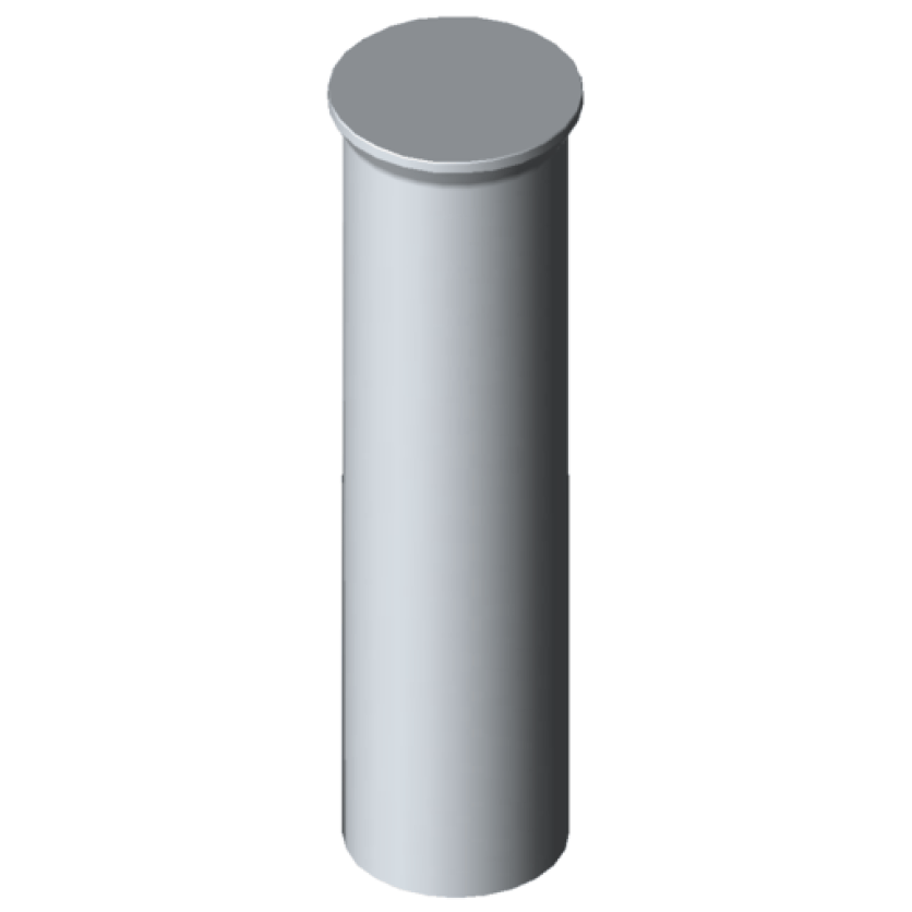 Produktbild: Präz.-Schneidstempel DIN 9861, HSS-D 17,7 mm x 80 mm