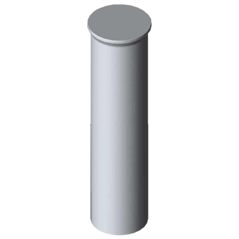 Produktbild: Präz.-Schneidstempel DIN 9861, HSS-D 17 mm x 71 mm